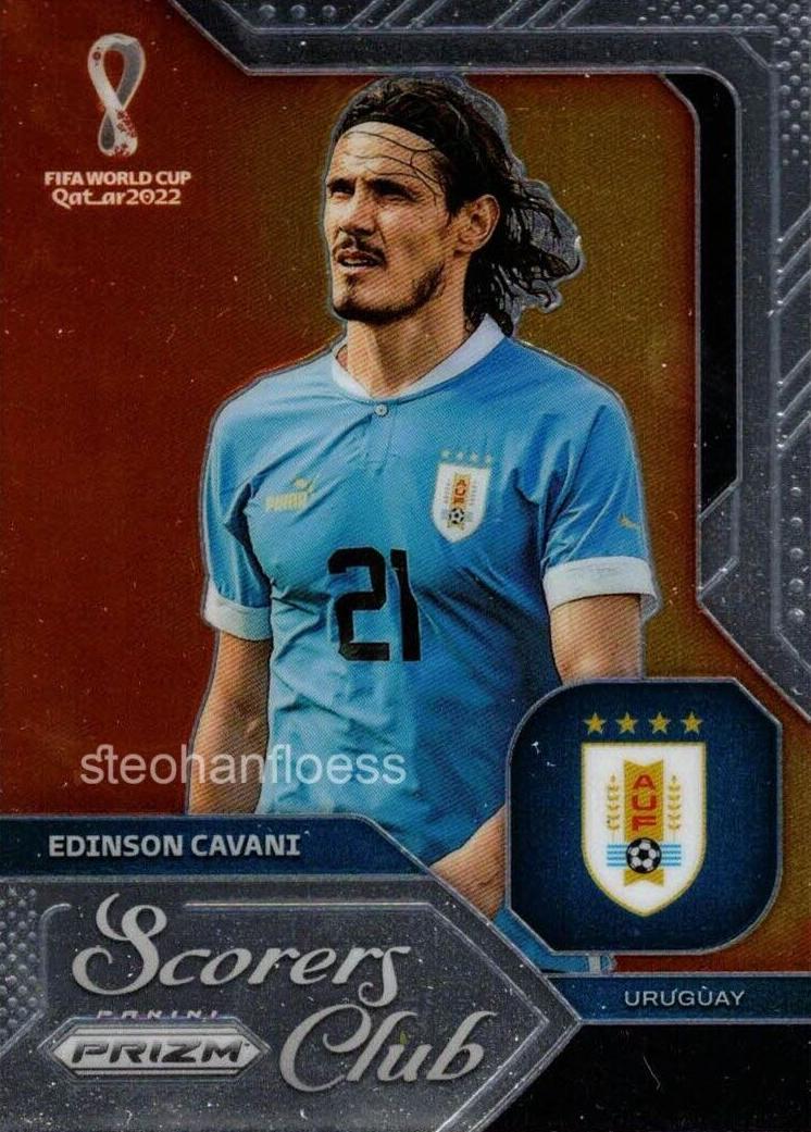 2022 Panini Prizm FIFA World Cup Qatar Soccer Uruguay #29 PSA 9