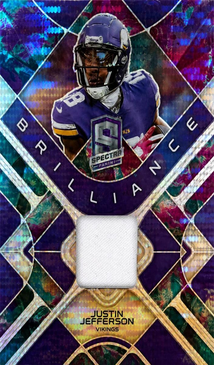 2023 Panini Spectra Football Celestial Justin Jefferson #BRI-JJE