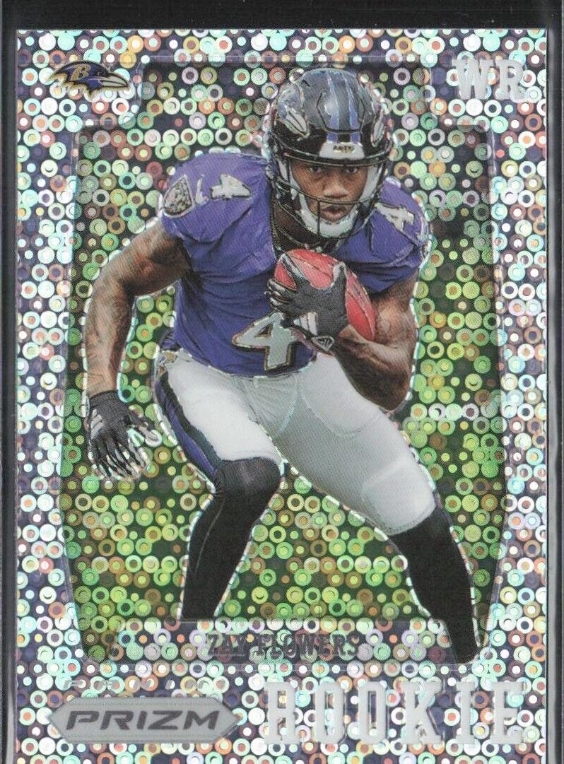 2023 Panini Prizm Football No Huddle Zay Flowers #PFR-10 PSA 9