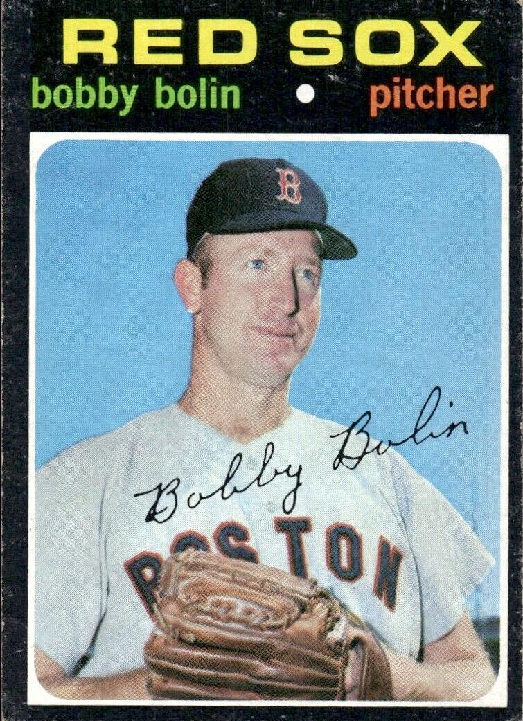 1971 Topps Baseball Bobby Bolin #446 PSA 6.5