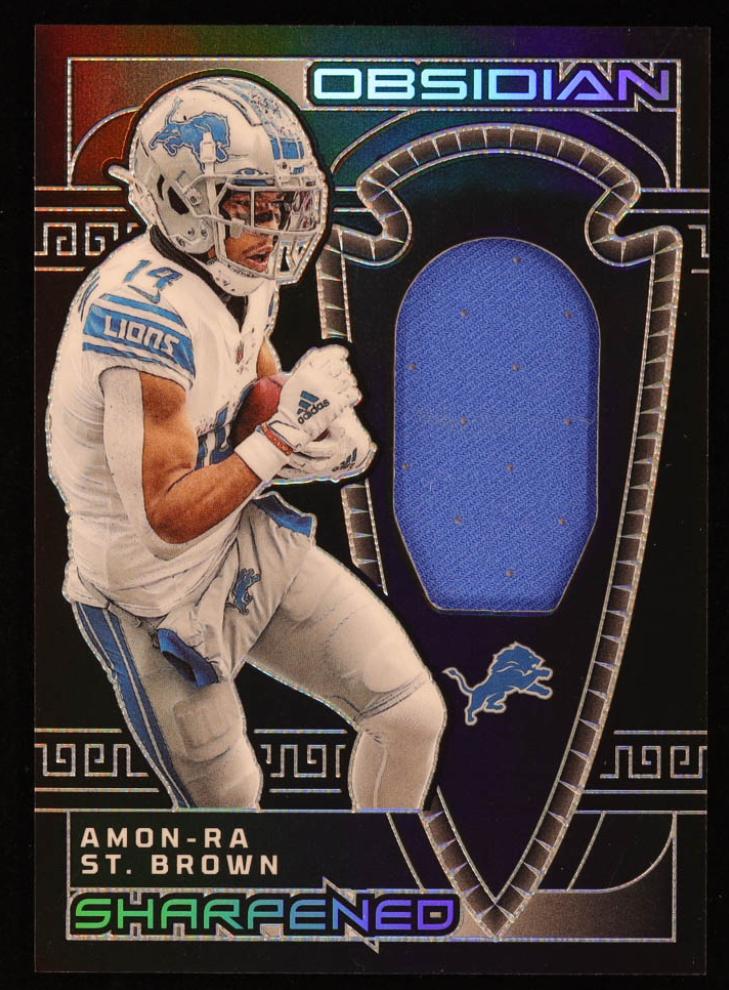 2023 Panini Obsidian Football Amon-Ra St. Brown #SSW-AST