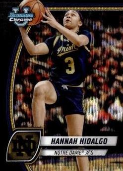 2024 Bowman Chrome University Basketball Black Wave Hannah Hidalgo #26