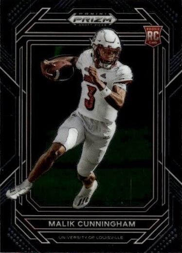 2023 Panini Prizm Draft Picks Football Malik Cunningham #112