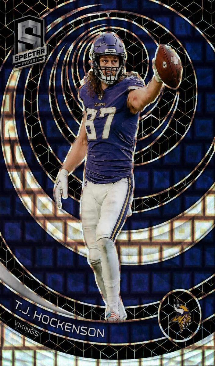 2023 Panini Spectra Football Spectris T.J. Hockenson #62
