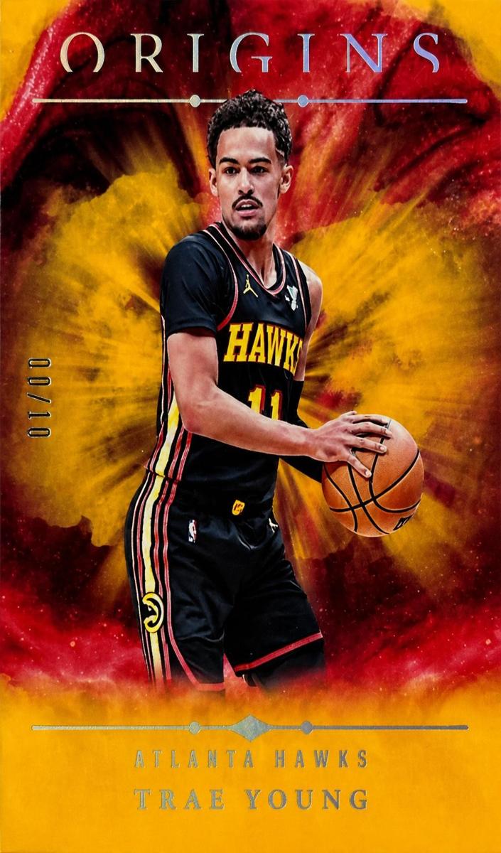 2024 Panini Origins Basketball Gold Trae Young #36