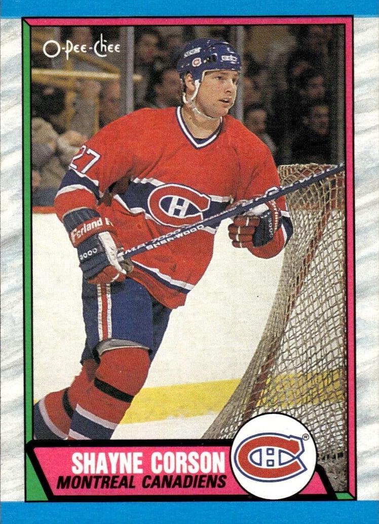 1989 O-Pee-Chee Hockey Shayne Corson #248 PSA 10