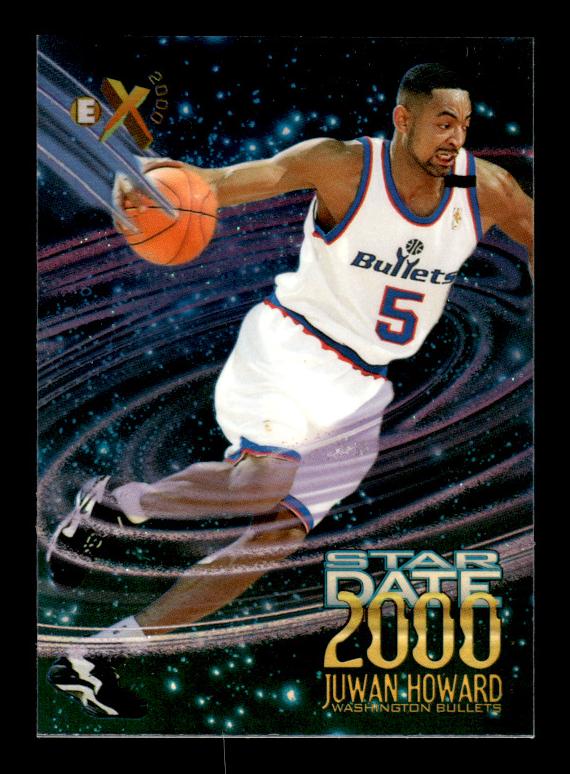 1996 Skybox E-X2000 Basketball Juwan Howard #6 PSA 10