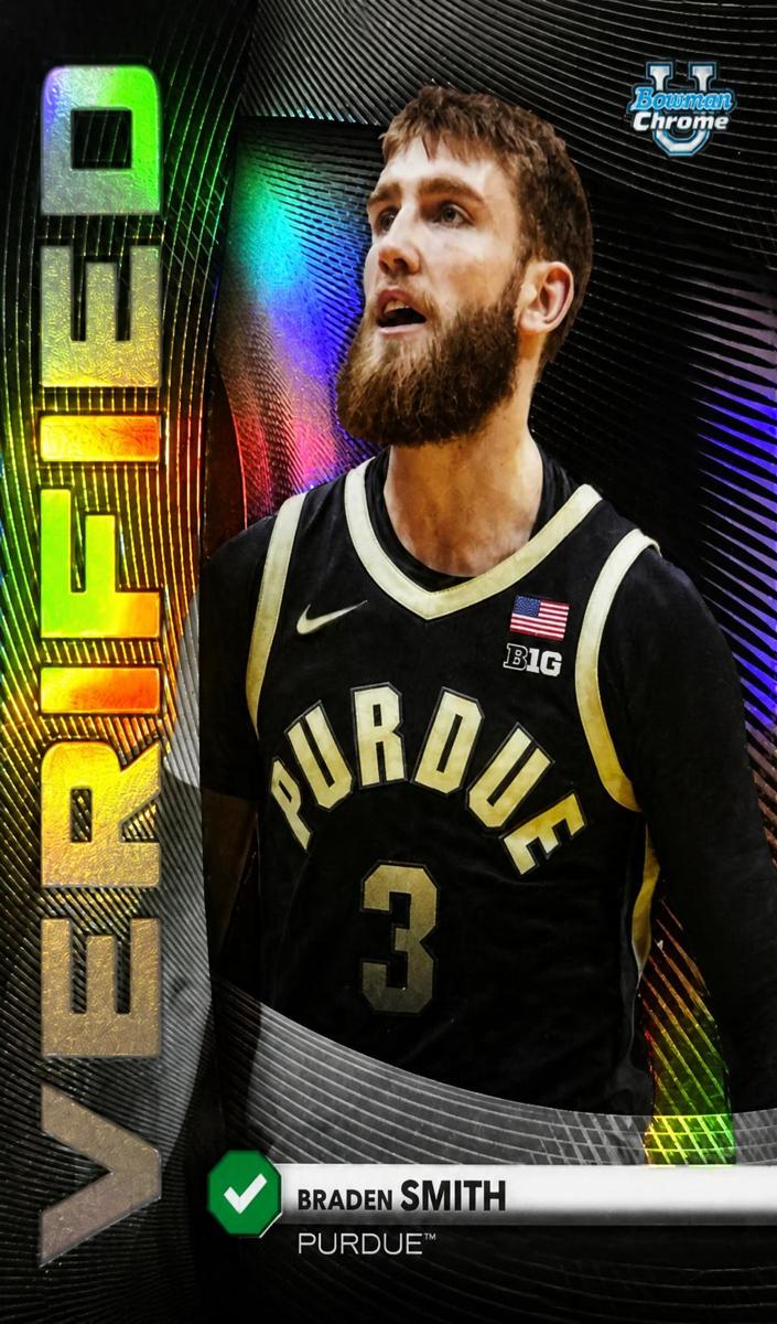 2025 Bowman Basketball Refractor Braden Smith #BV-16