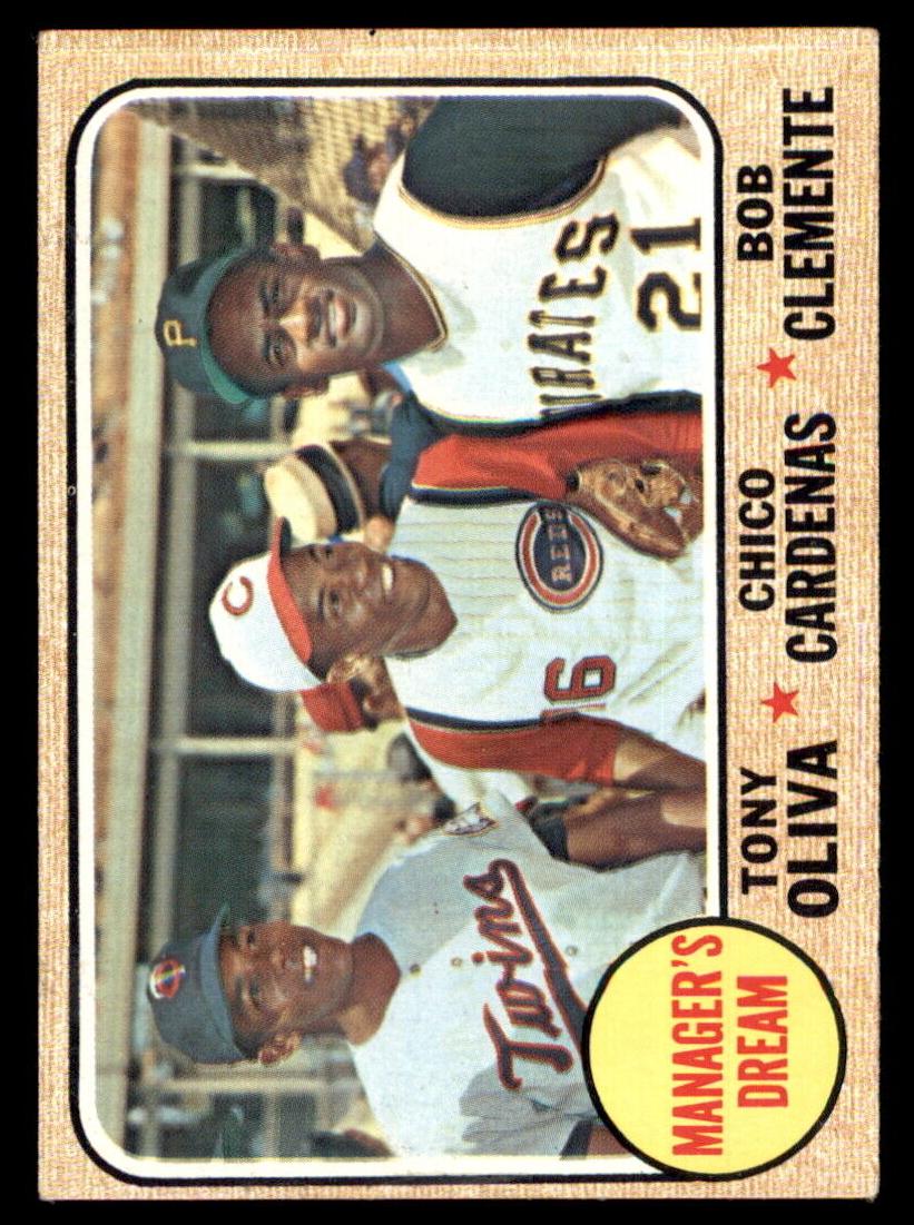 1968 Topps Baseball Manager's Dream #480