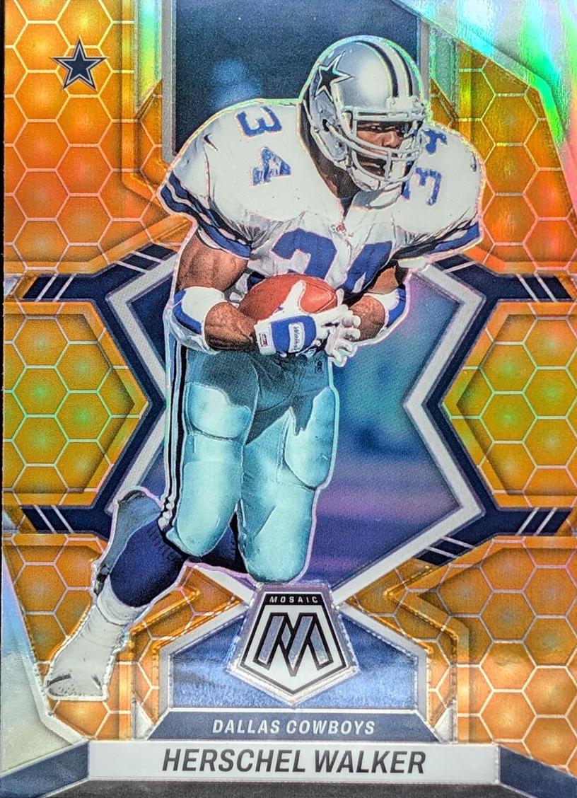2022 Panini Mosaic Football Honeycomb Herschel Walker #236
