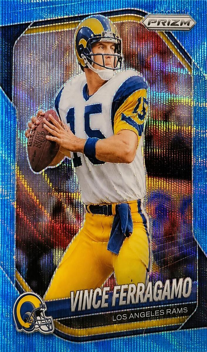 2024 Panini Prizm Football Blue Wave Vince Ferragamo #174