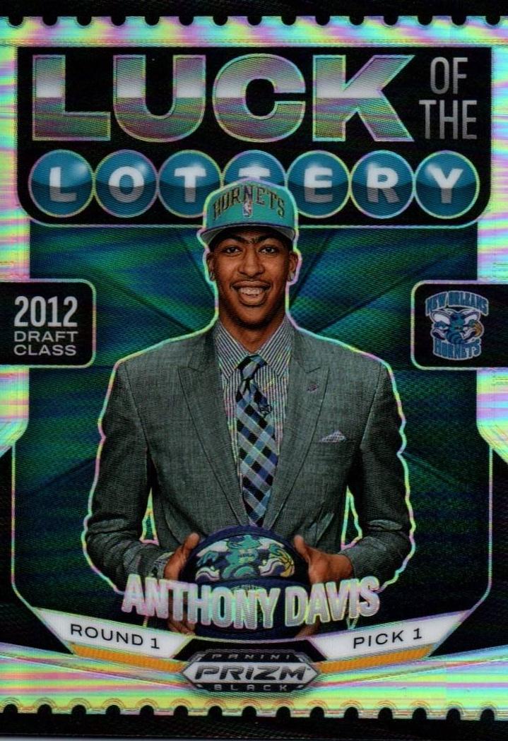 2024 Panini Prizm Black Basketball Silver Anthony Davis #8