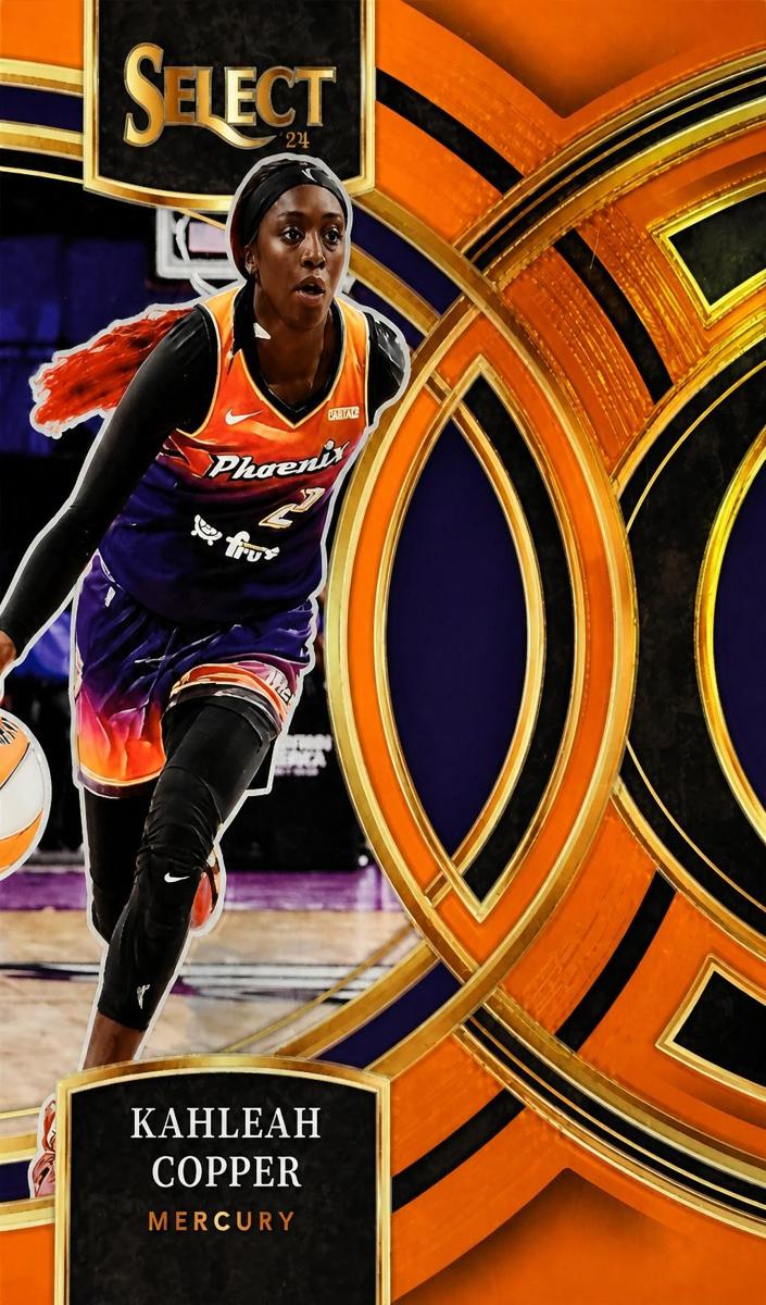 2024 Panini Select WNBA Basketball Orange Kahleah Copper #178