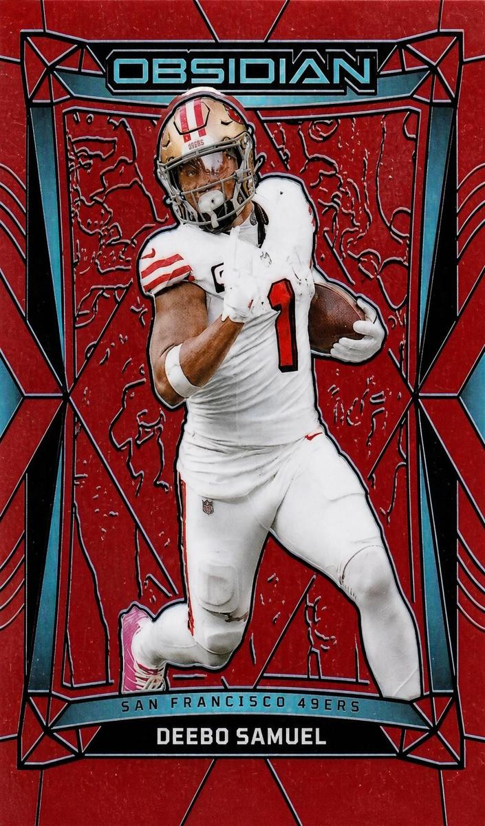 2024 Panini Obsidian Football Red Deebo Samuel #172