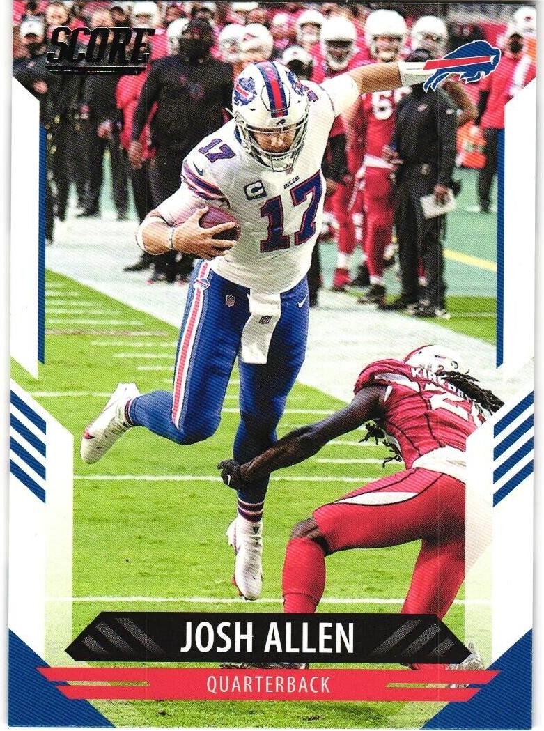 2021 Panini Score Football Josh Allen #20