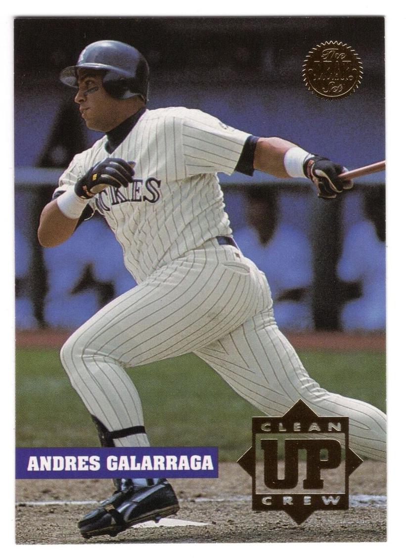 1994 Leaf Baseball Andres Galarraga #2