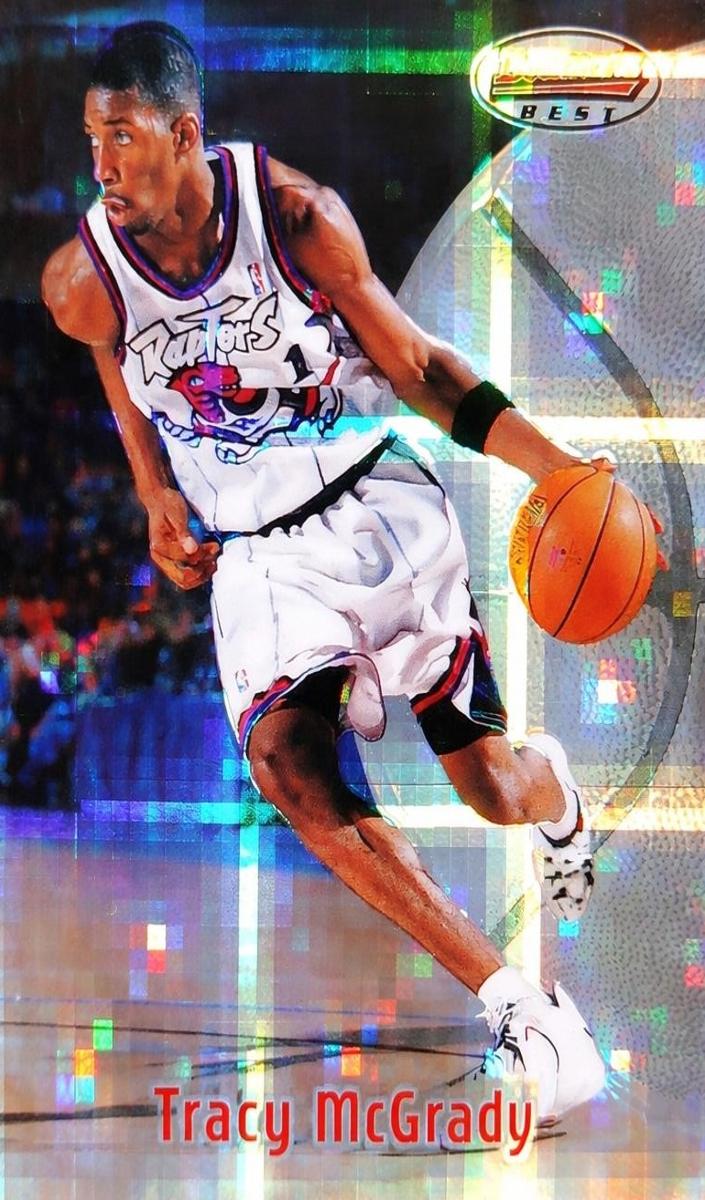 1997 Bowman's Best Basketball Atomic Refractor Tracy McGrady #111 PSA 9