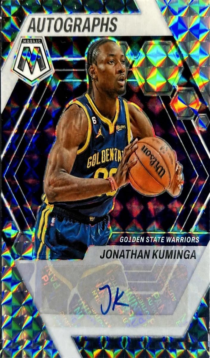 2022 Panini Mosaic Basketball Jonathan Kuminga #AM-KUM
