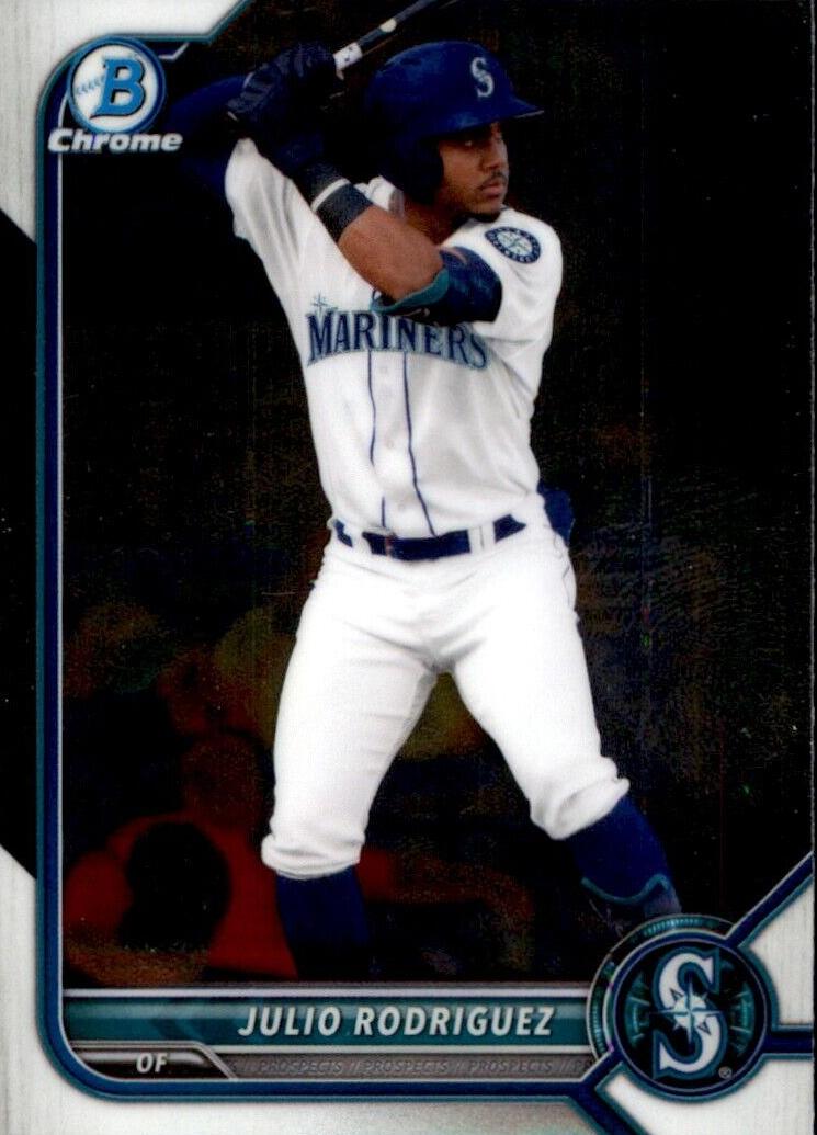 2022 Bowman Chrome Prospects Baseball Julio Rodriguez #BCP-45 PSA 9