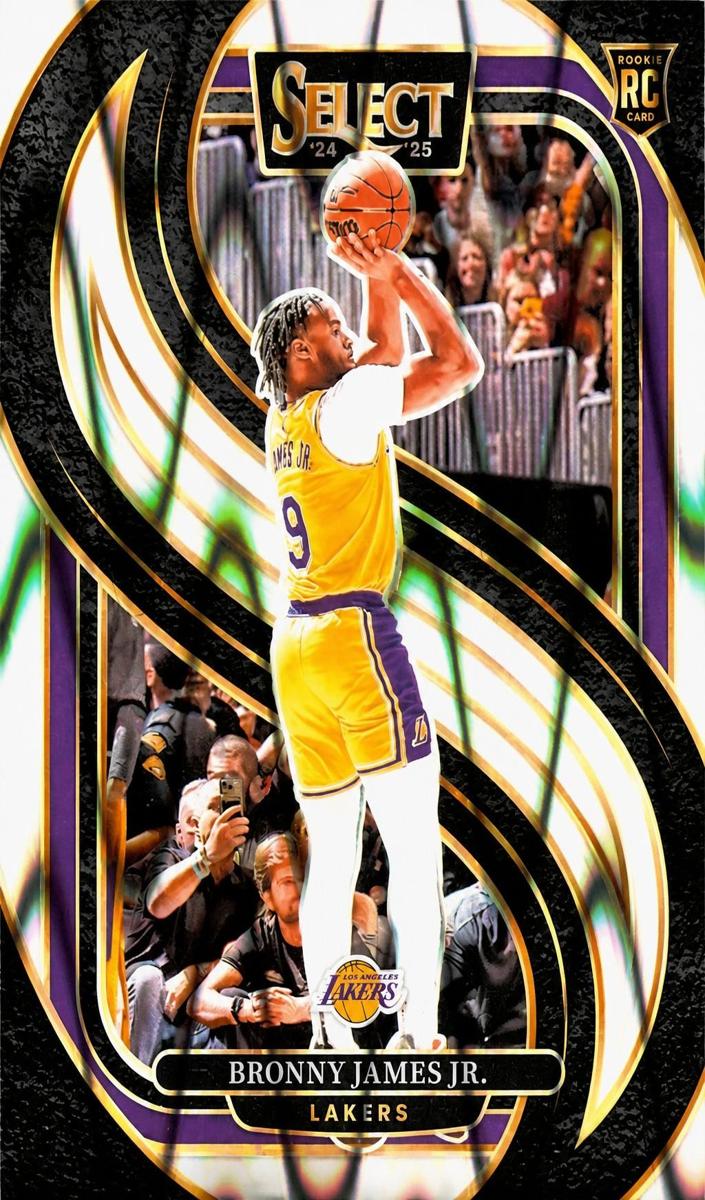2024 Panini Select Basketball Silver Bronny James Jr. #179