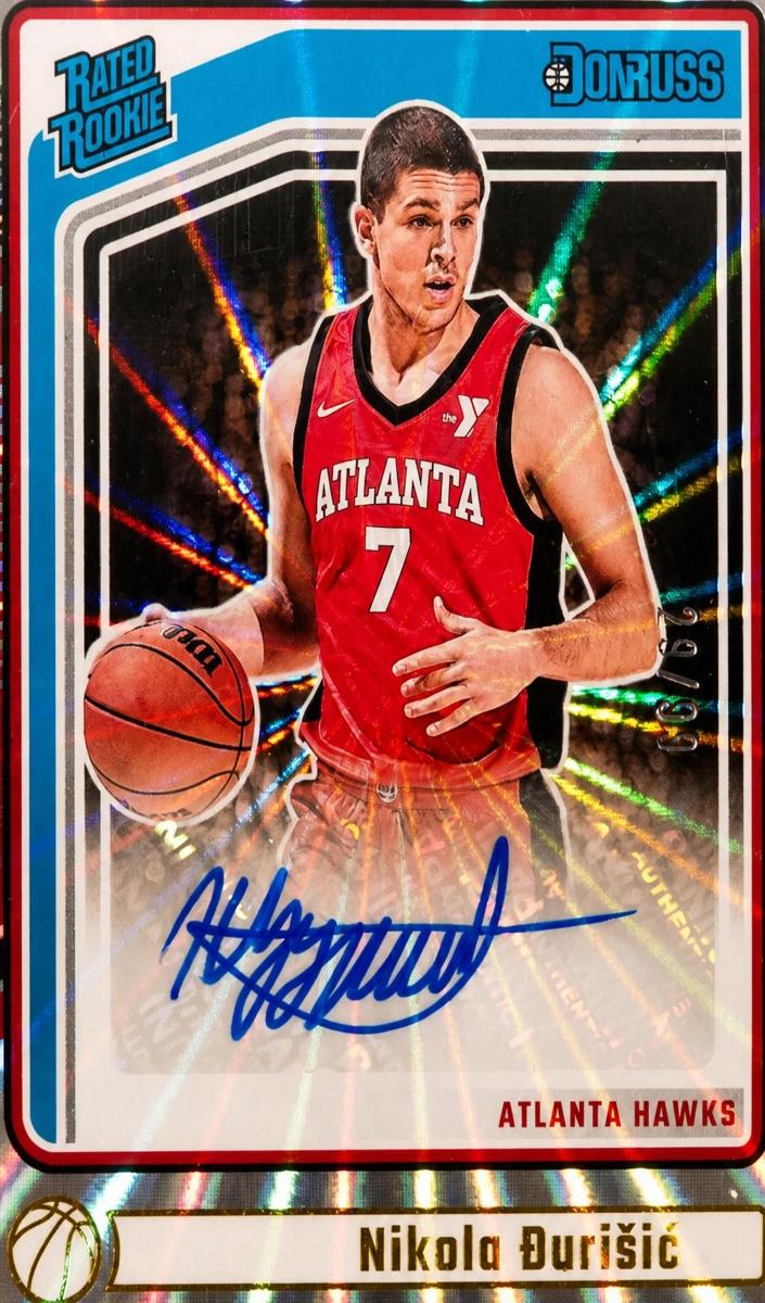 2024 Panini Donruss Basketball Holo Laser Nikola Durisic #291