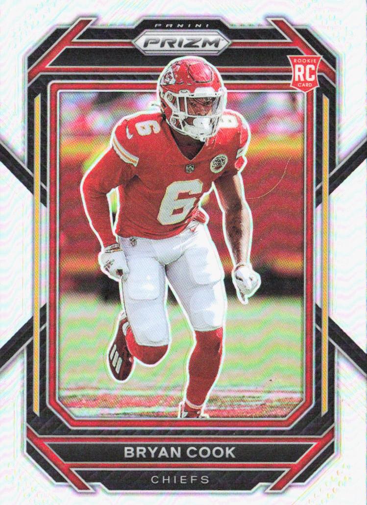 2022 Panini Prizm Football Silver Bryan Cook #397 PSA 9