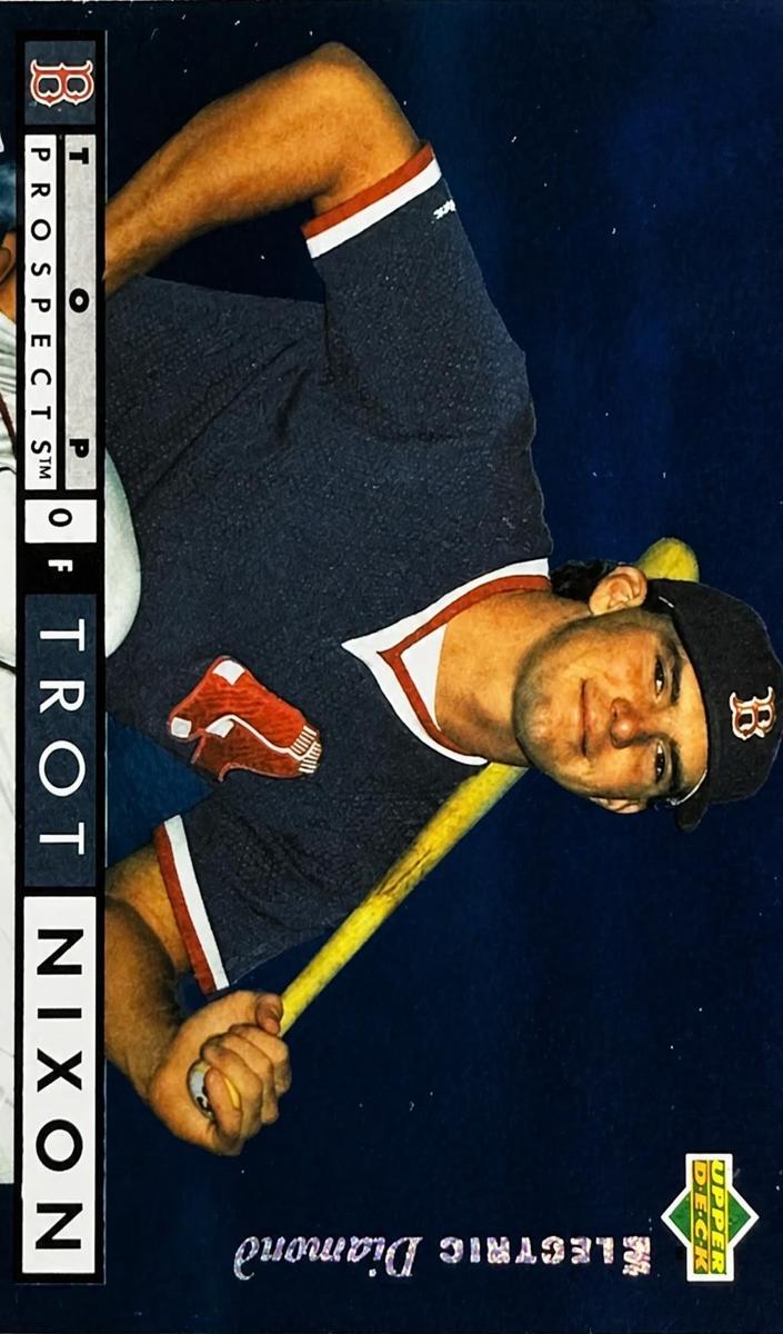 1994 Upper Deck Baseball Electric Diamond Trot Nixon #543