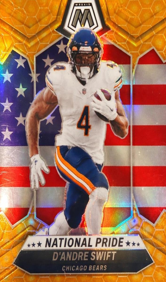 2024 Panini Mosaic Football Honeycomb D'Andre Swift #260 SGC 9