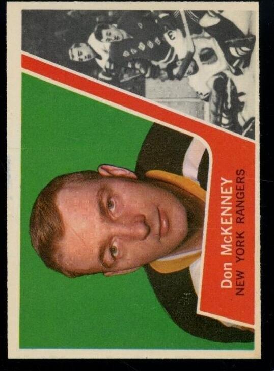 1963 Topps Hockey Don McKenney #53 PSA 8