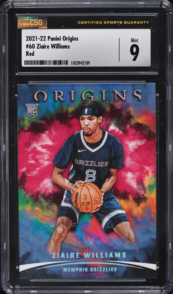 2021 Panini Origins Basketball Red Ziaire Williams #60