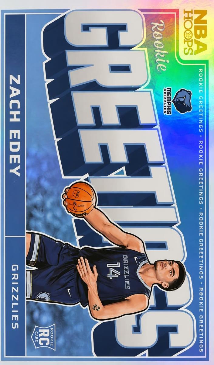 2024 Panini Hoops Basketball Holo Zach Edey #4