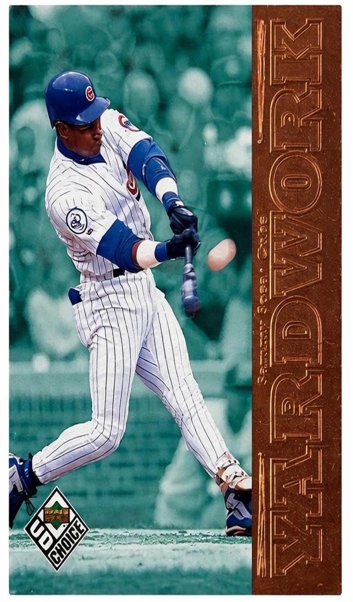 1999 UD Choice Baseball Red Sammy Sosa #SQ2