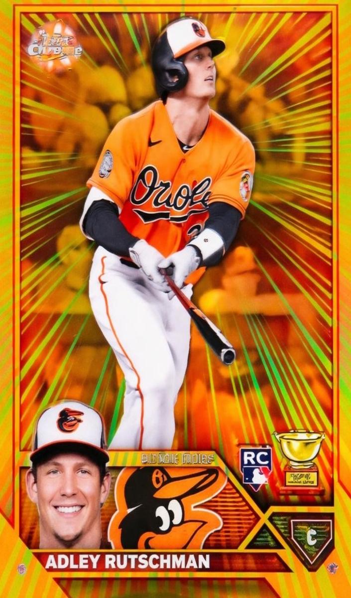 2023 Topps Chrome Baseball Adley Rutschman #RR-1