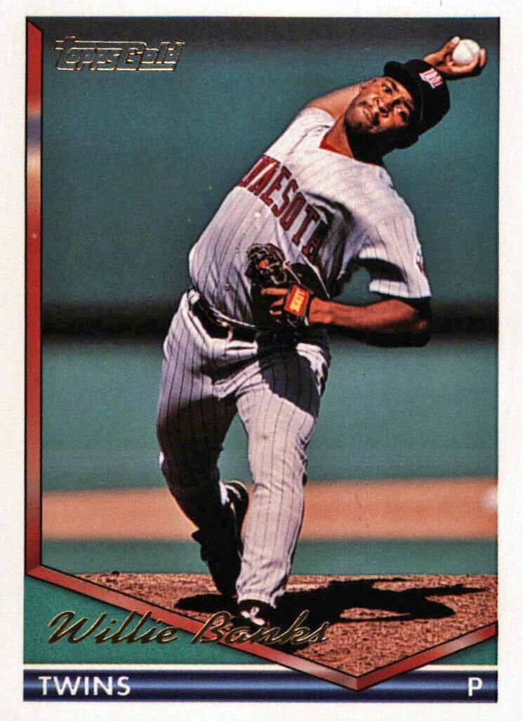 1994 Topps Baseball Gold Willie Banks #14
