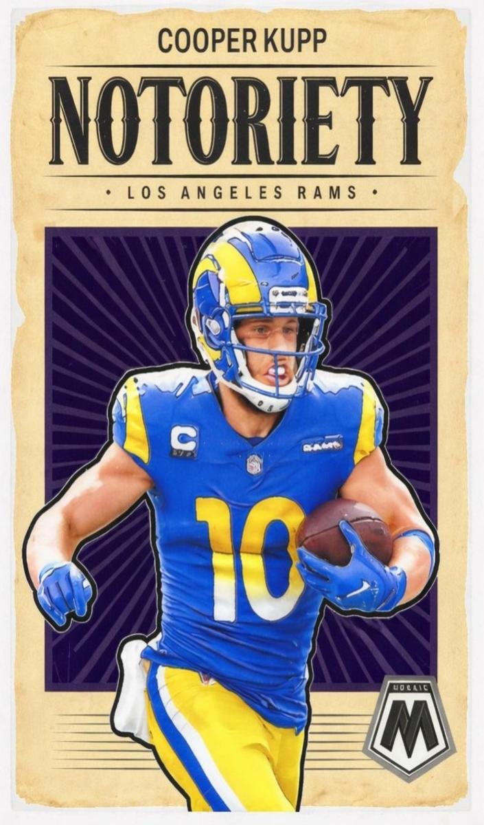 2024 Panini Mosaic Football Cooper Kupp #13 PSA 9