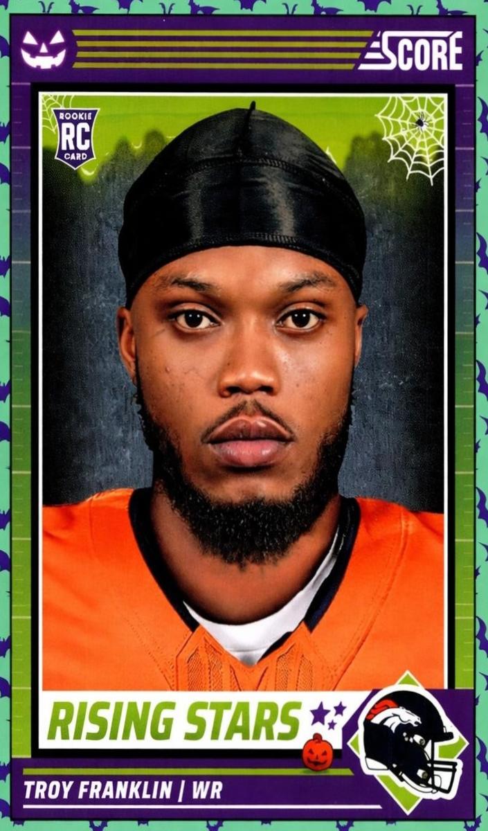 2024 Panini Score-a-Treat Football Bats Troy Franklin #48