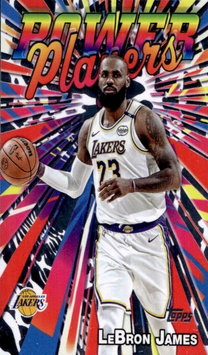 2025 Topps Basketball LeBron James #PP-7 RAW Ungraded