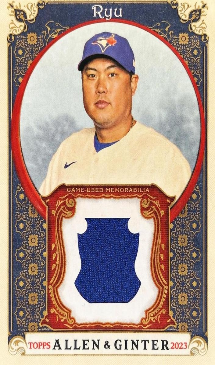 2023 Topps Allen & Ginter Baseball Hyun-Jin Ryu #AGRB-HJR