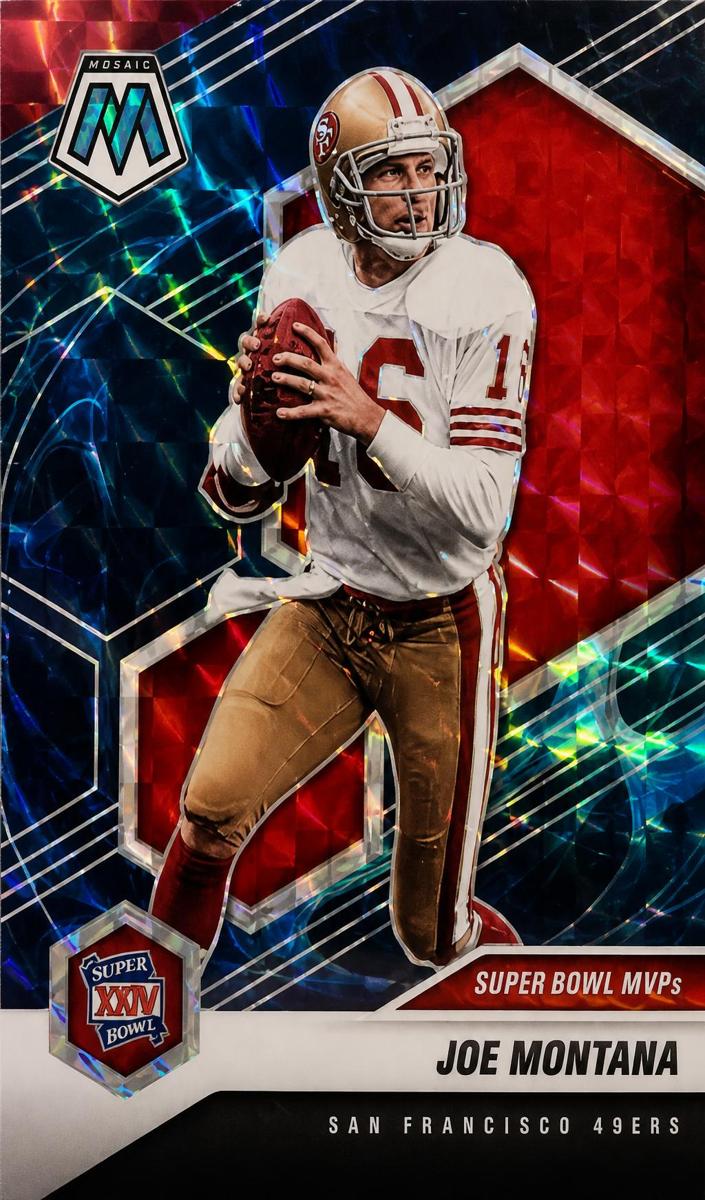 2021 Panini Mosaic Football Genesis Joe Montana #293 PSA 10