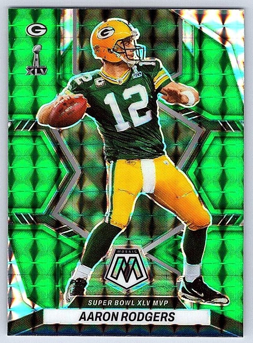 2022 Panini Mosaic Football Mosaic Aaron Rodgers #294
