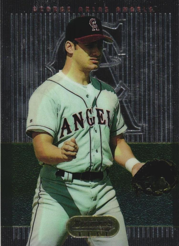 1995 Bowman's Best Baseball Blue George Arias #B66 PSA 9