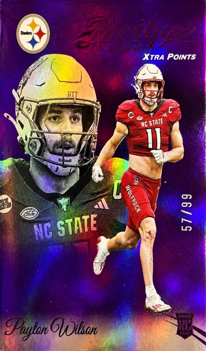 2024 Panini Prestige Football Purple Premium Xtra Points Payton Wilson #329