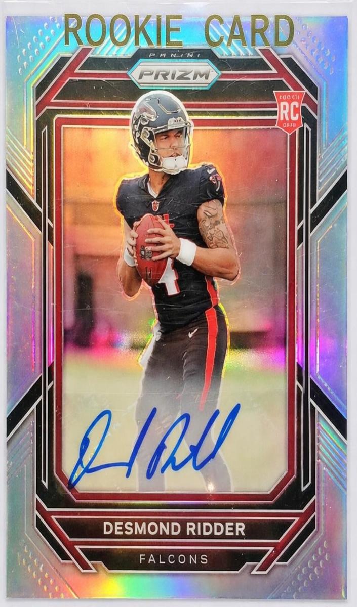 2022 Panini Prizm Football Desmond Ridder #302 PSA 9