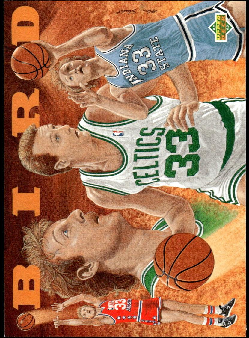 1992 Upper Deck Basketball Larry Bird #27 PSA 9