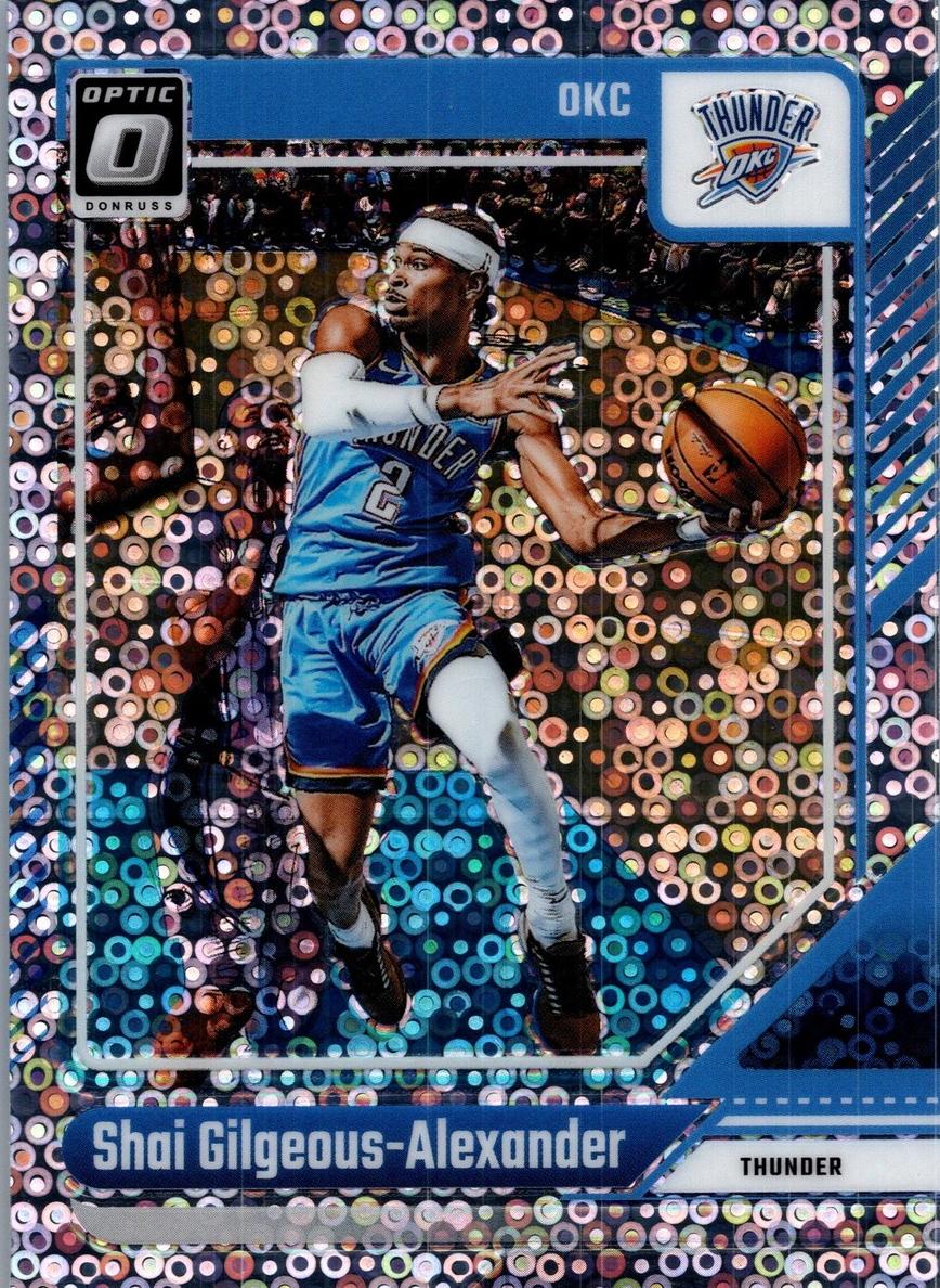 2024 Donruss Optic Basketball Fast Break Holo Shai Gilgeous-Alexander #127