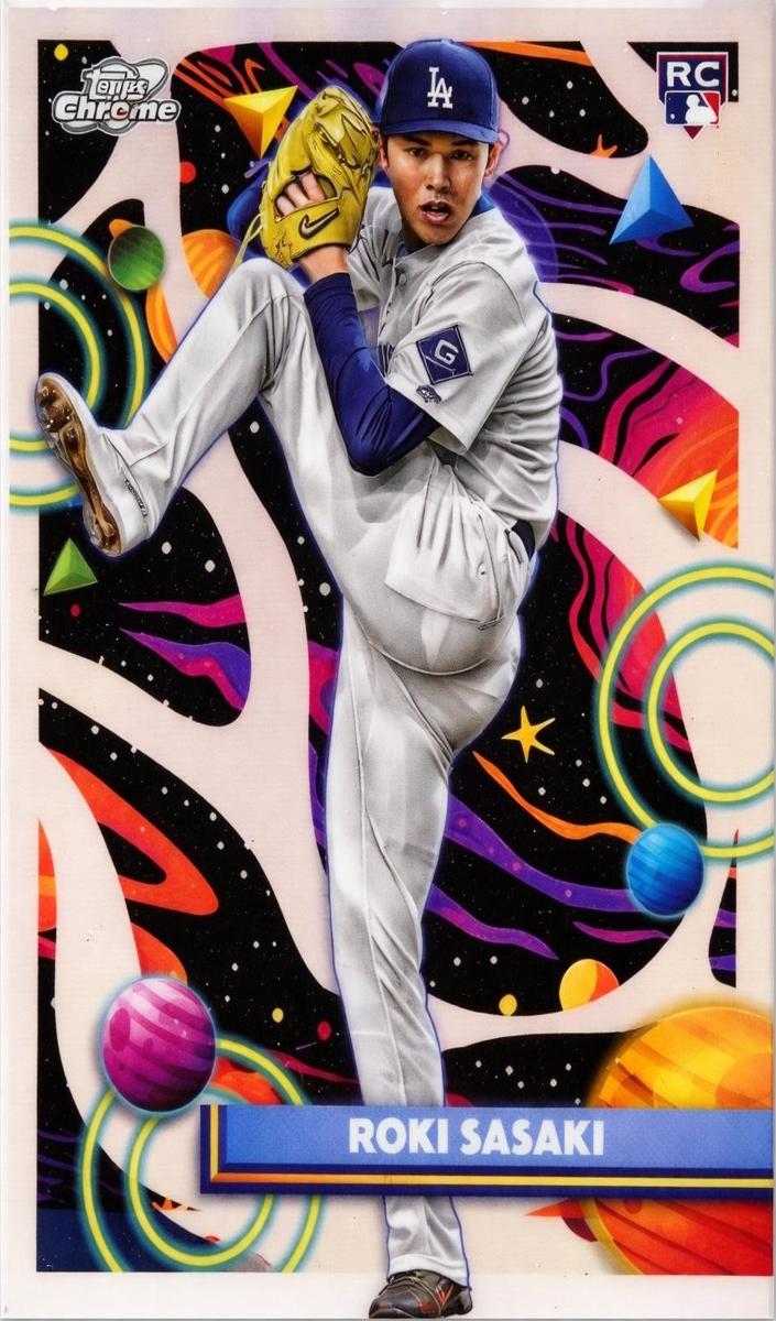2025 Topps Cosmic Chrome Baseball Refractor Roki Sasaki #68