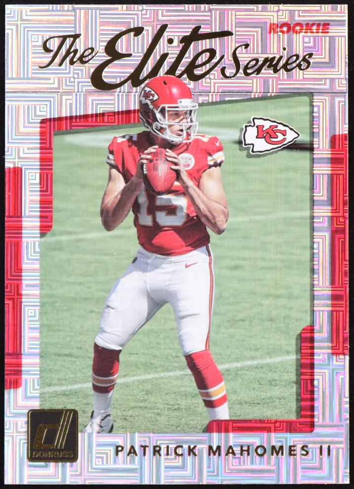 2017 Panini Donruss Football Patrick Mahomes II #7