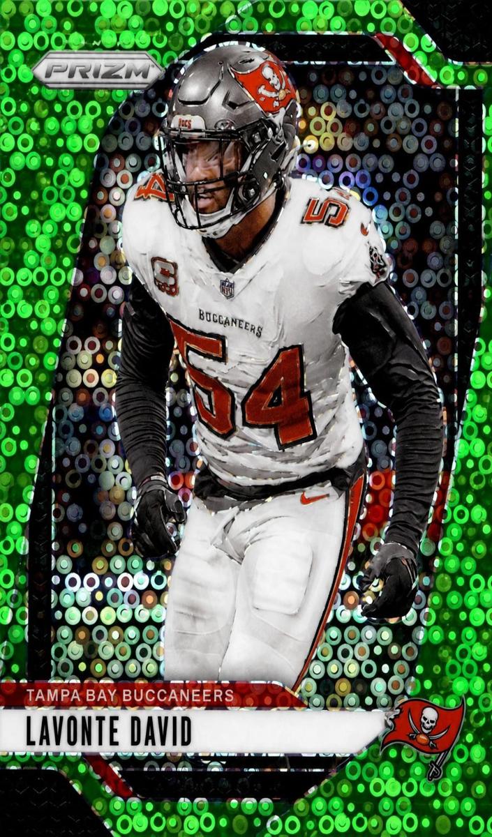 2024 Panini Prizm Football No Huddle Neon Green Lavonte David #272