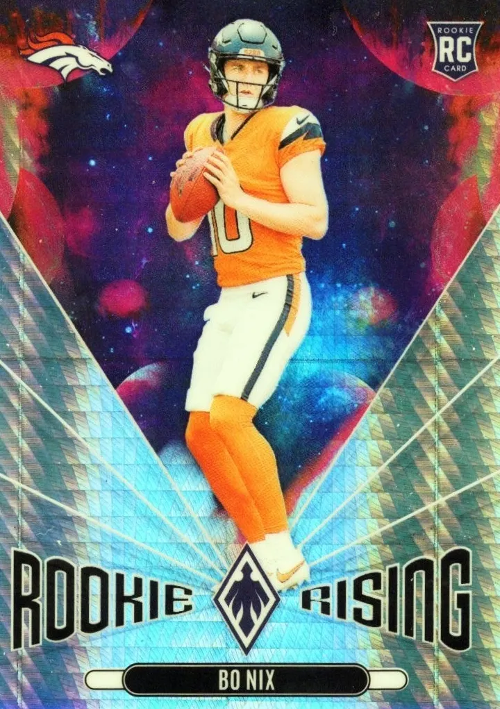 2024 Panini Phoenix Football Hyper Bo Nix #RR-BNX
