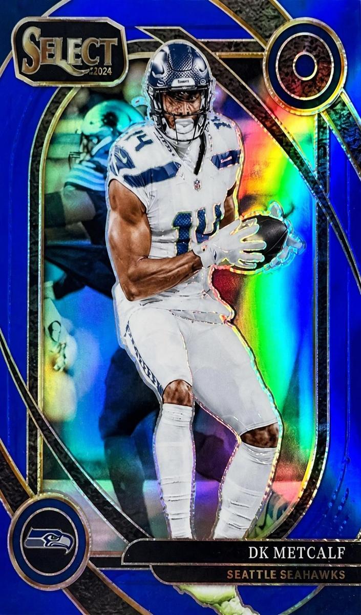 2024 Panini Select Football Blue DK Metcalf #251